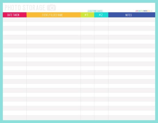 PHOTO STORAGE FOR BLOG